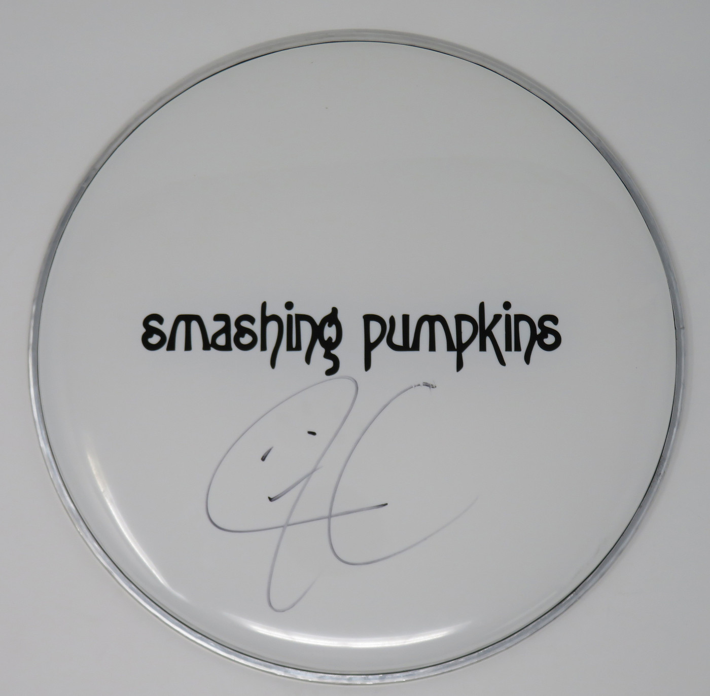 Smashing Pumpkins Signed Drumhead RR58737