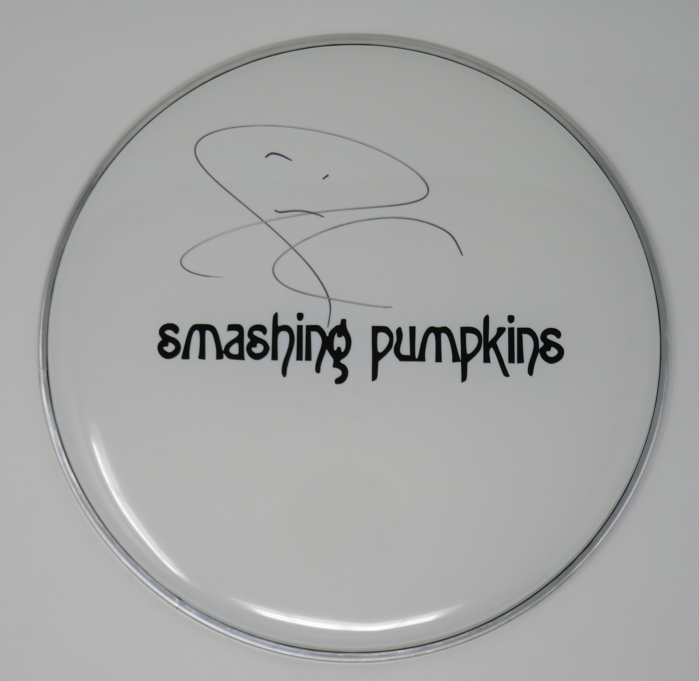 Smashing Pumpkins Signed Drumhead RR58738
