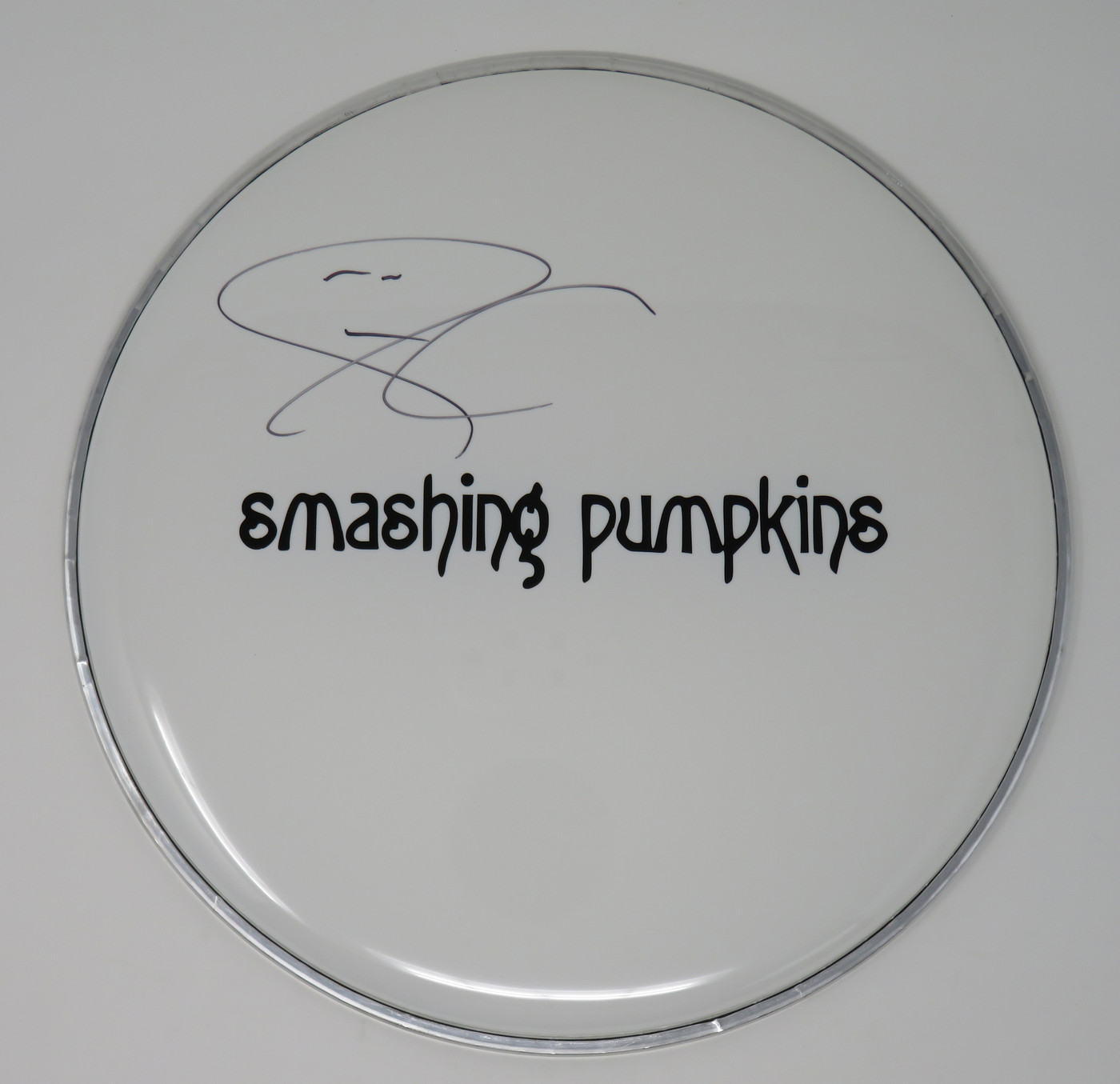 Smashing Pumpkins Signed Drumhead RR58739
