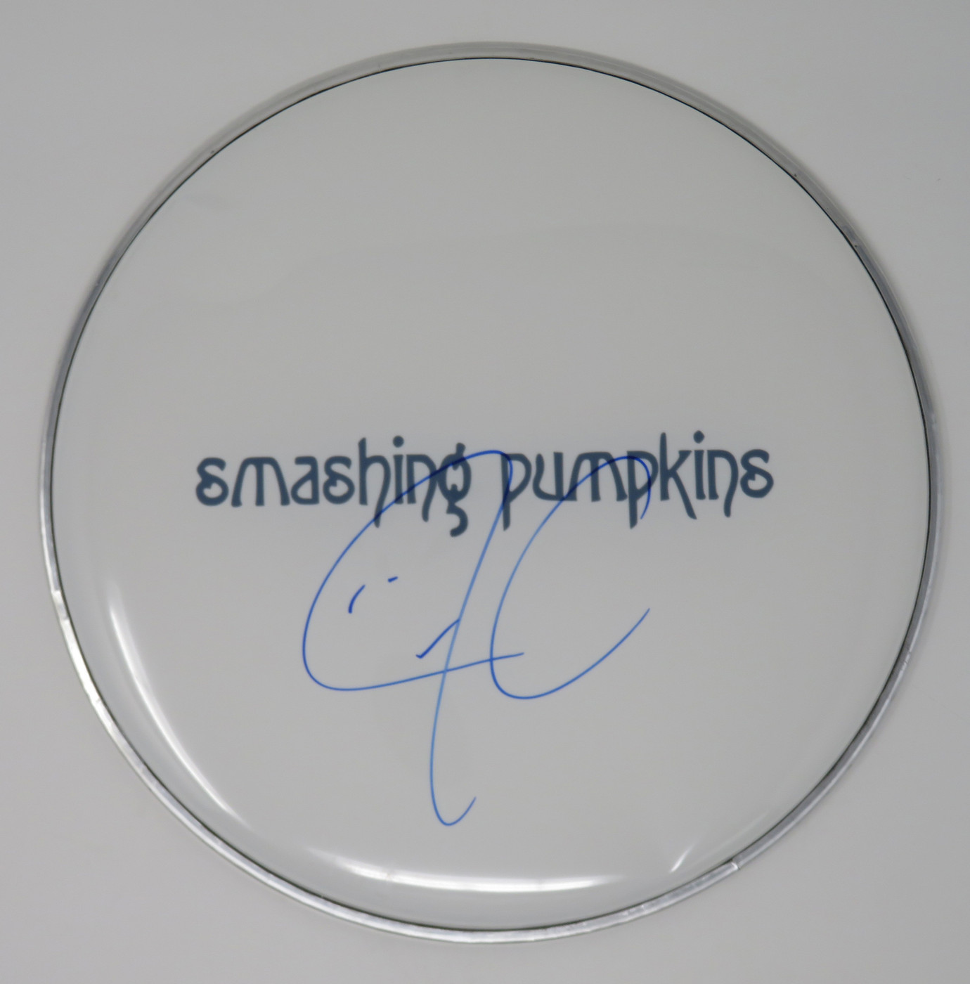 Smashing Pumpkins Signed Drumhead RR58728