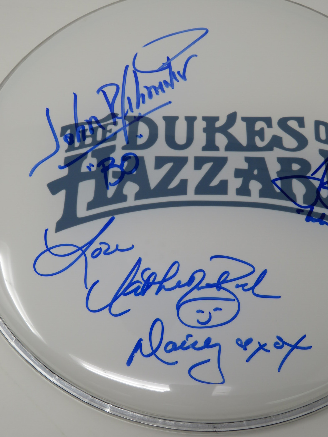 The Dukes Of Hazzard Signed Drumhead LH-RR58832