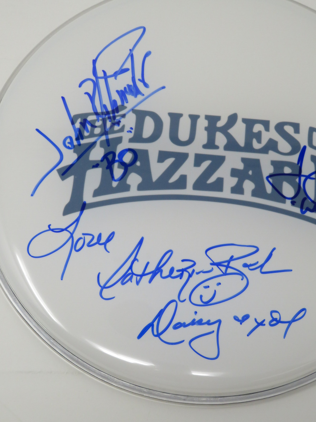 The Dukes Of Hazzard Signed Drumhead RR58834