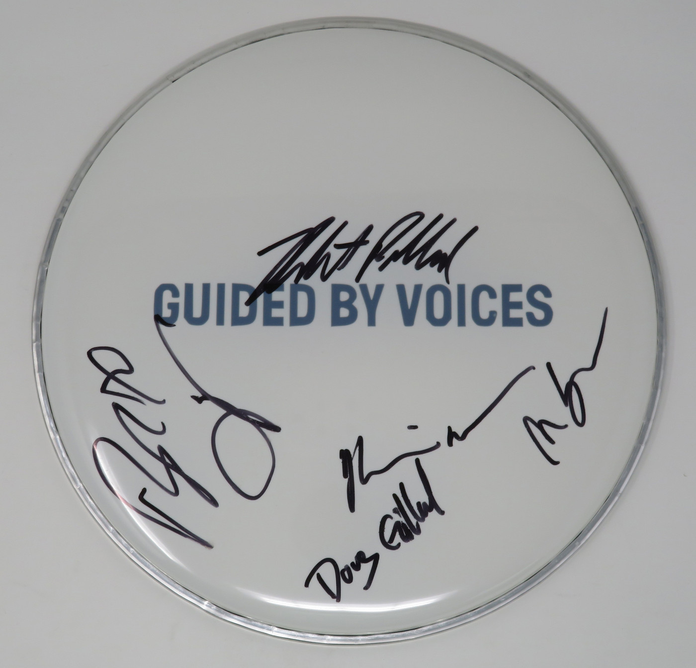 Guided By Voices Signed Drumhead LH-AS68456