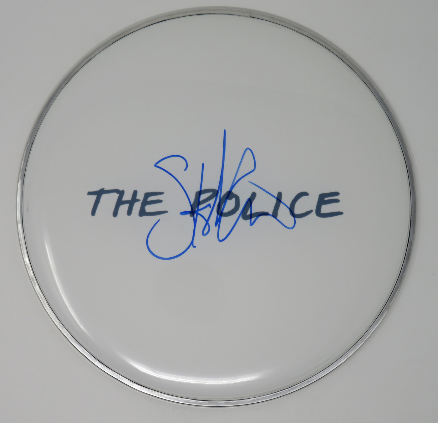 The Police Signed Drumhead FF67991