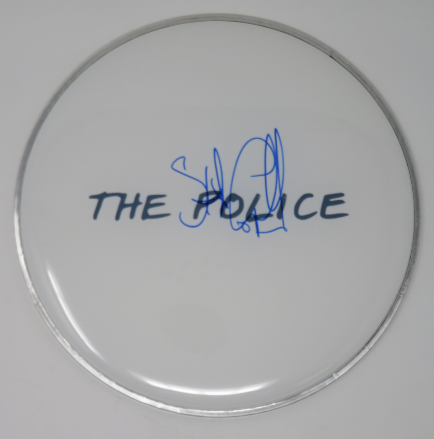 The Police Signed Drumhead FF67989