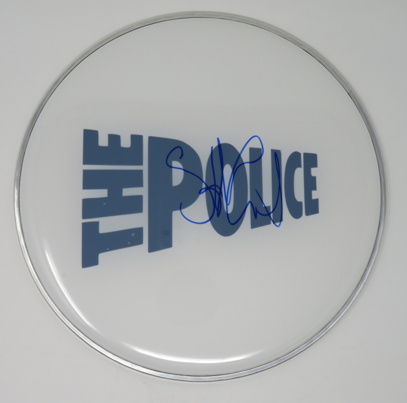 The Police Signed Drumhead FF67988