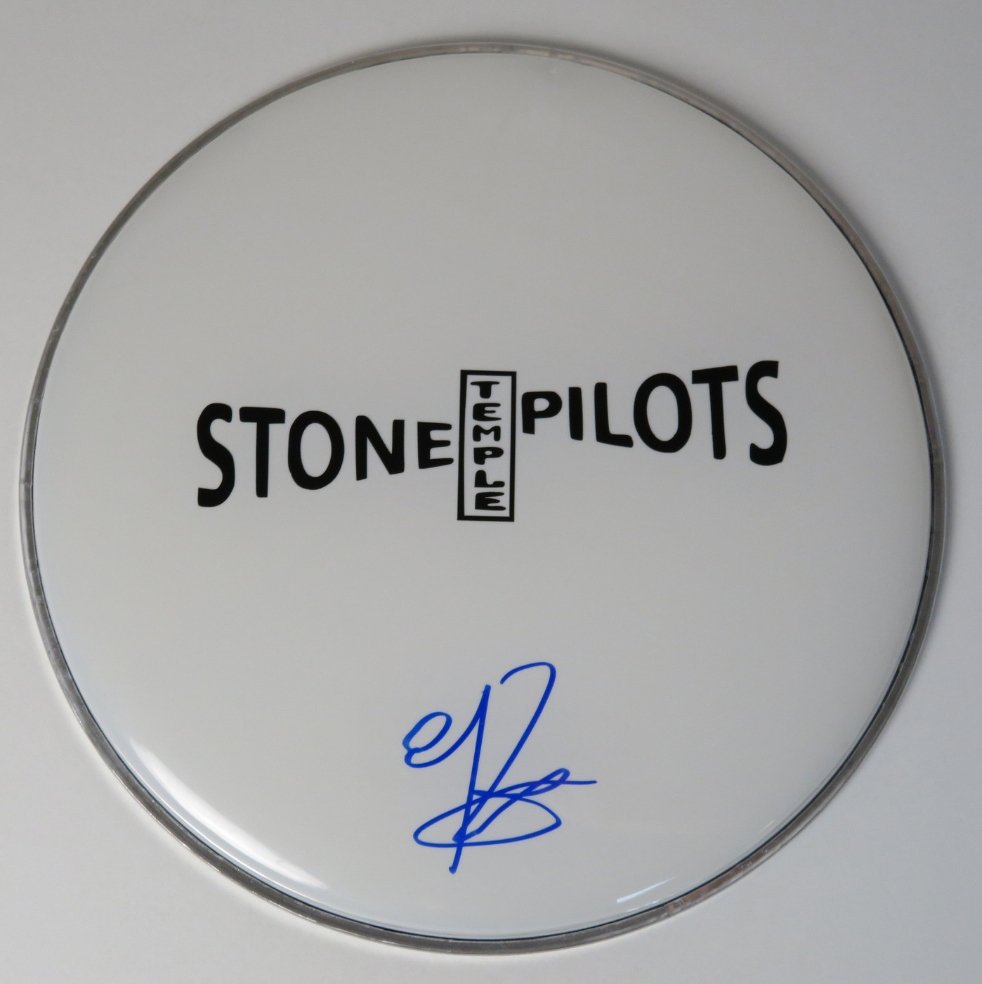 Stone Temple Pilots Signed Drumhead LH-FF51829