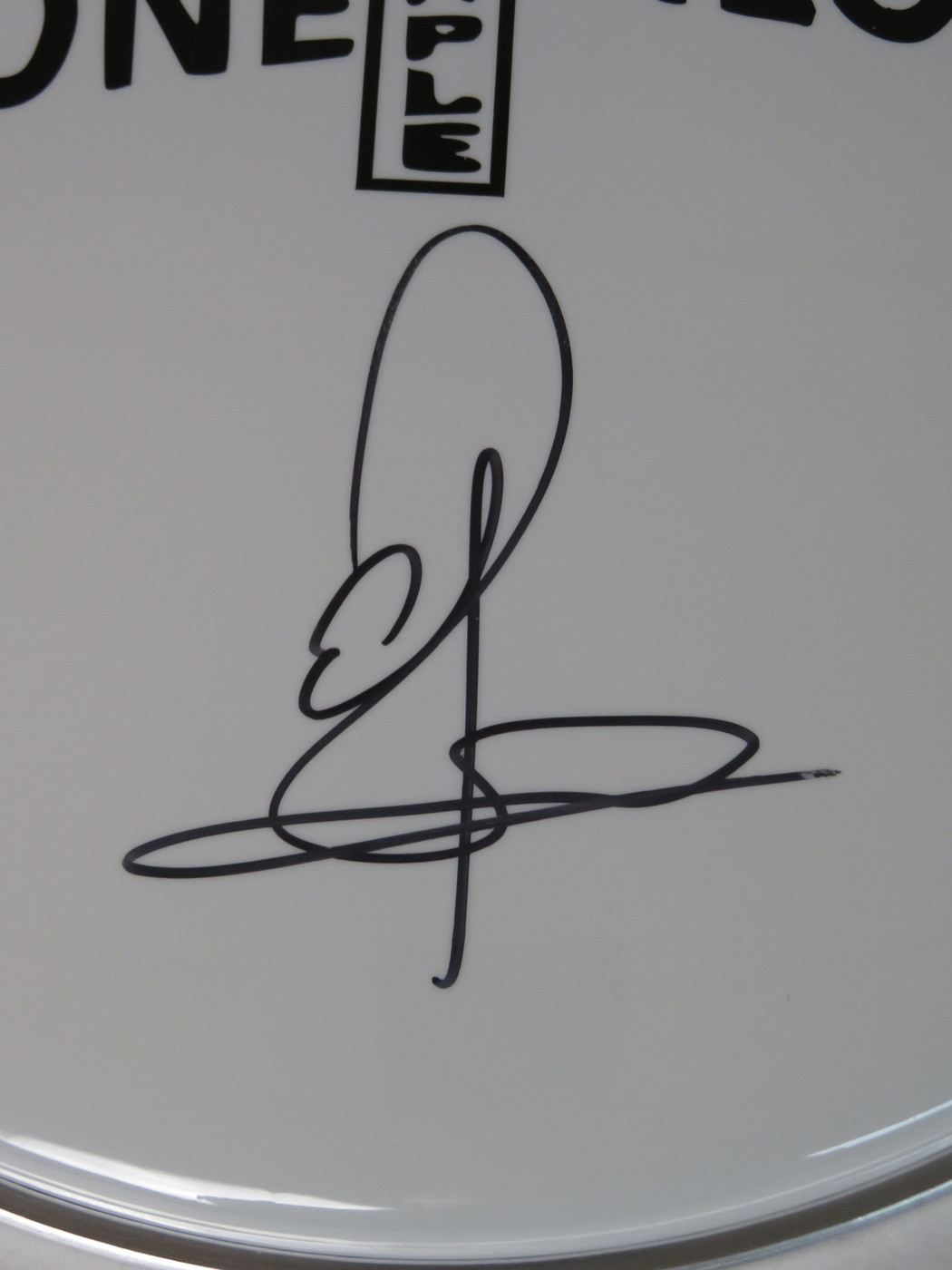 Stone Temple Pilots Signed Drumhead LH-FF52259