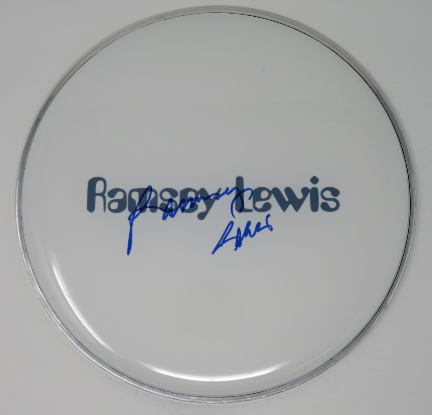The Ramsey Lewis Trio Signed Drumhead RR59221