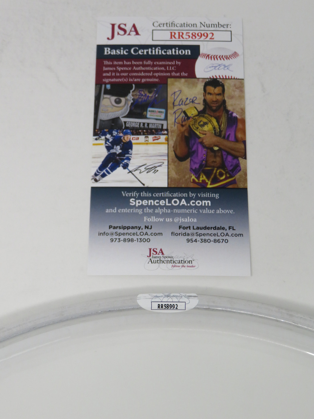 The Outfield Signed Drumhead LH-RR58992