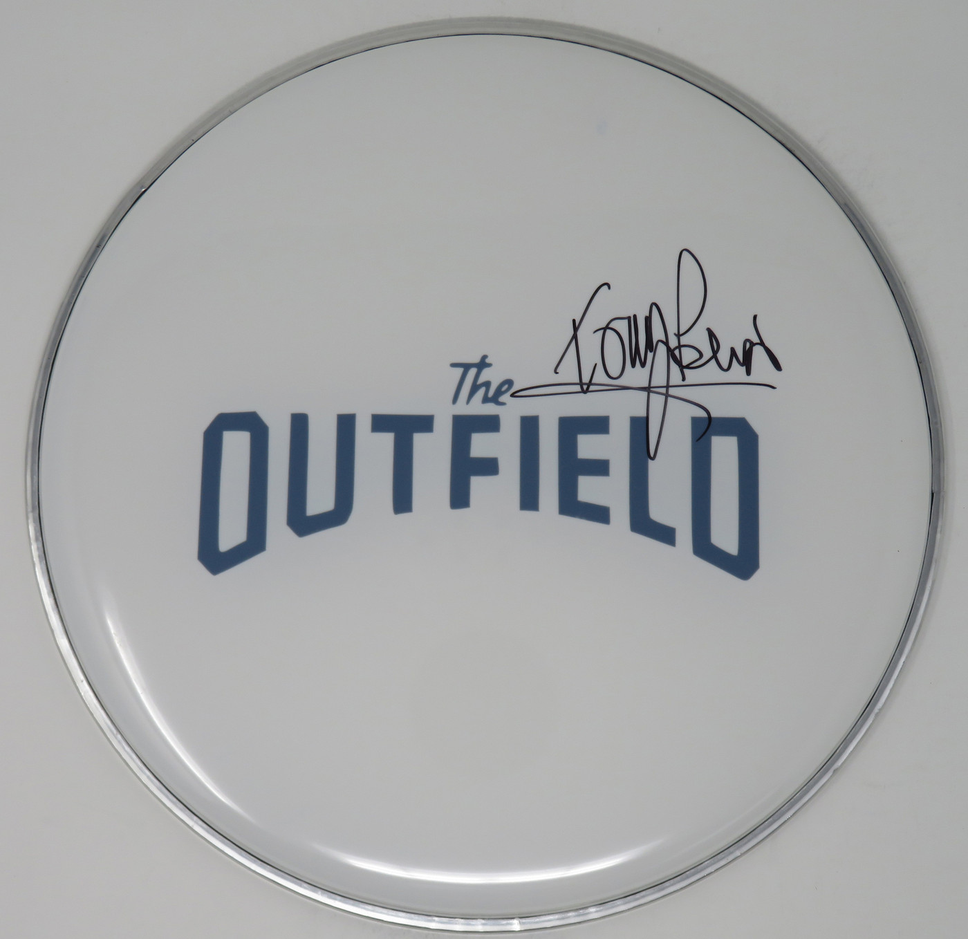 The Outfield Signed Drumhead RR58991