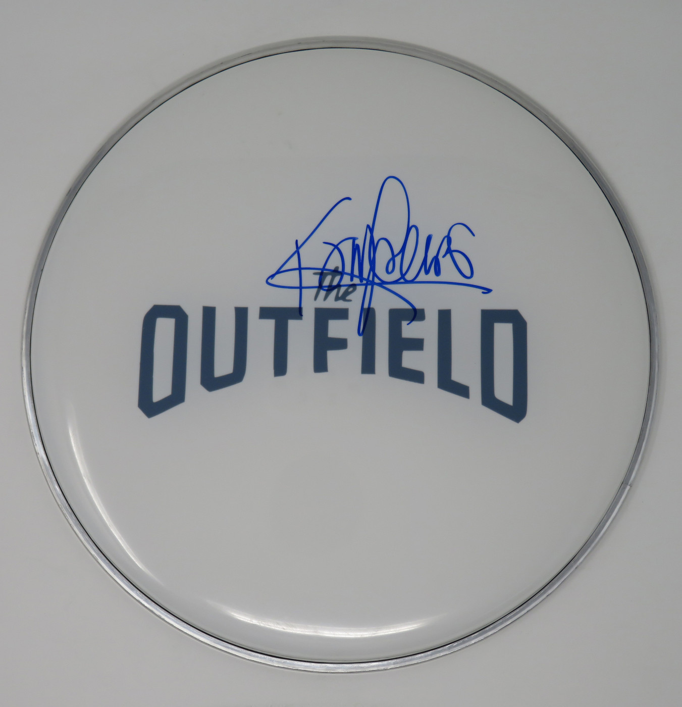 The Outfield Signed Drumhead RR58987