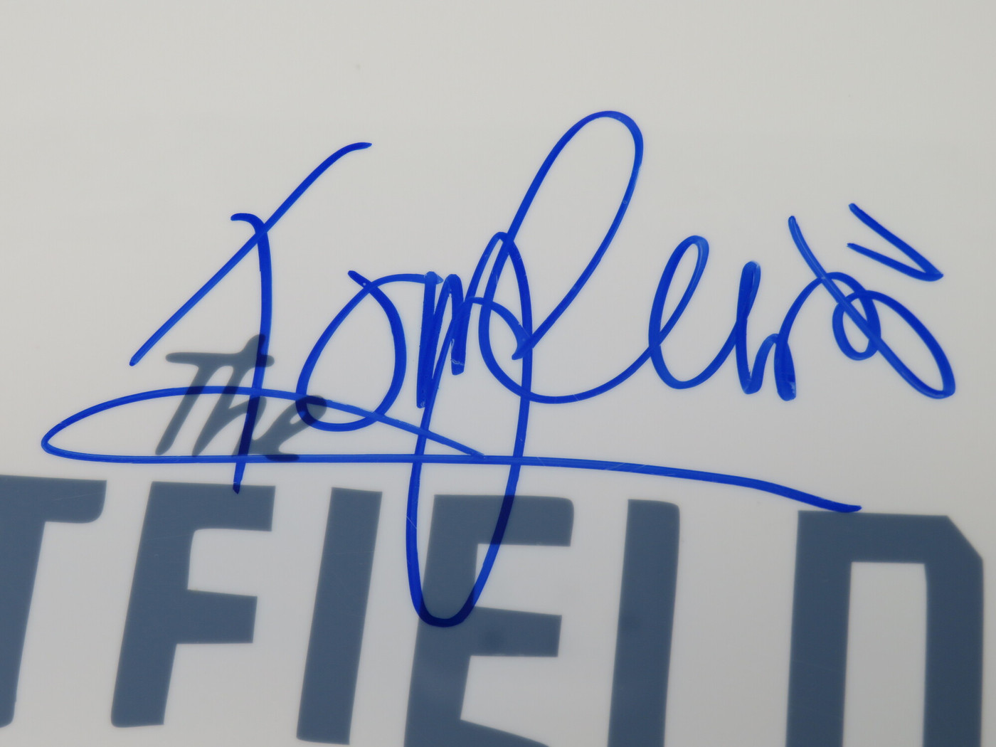 The Outfield Signed Drumhead