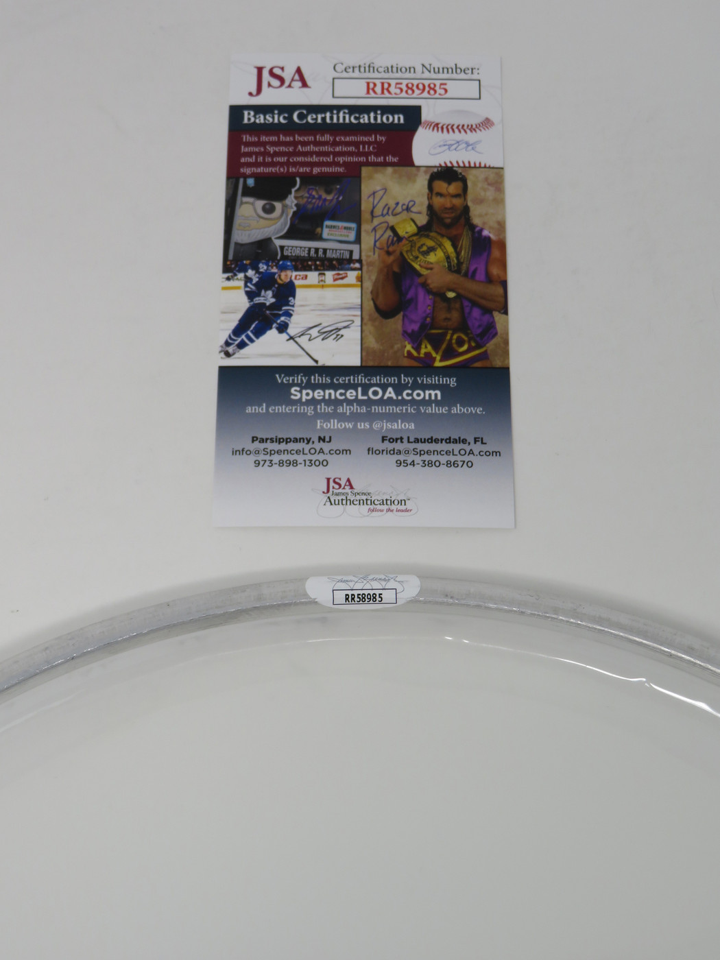 The Outfield Signed Drumhead