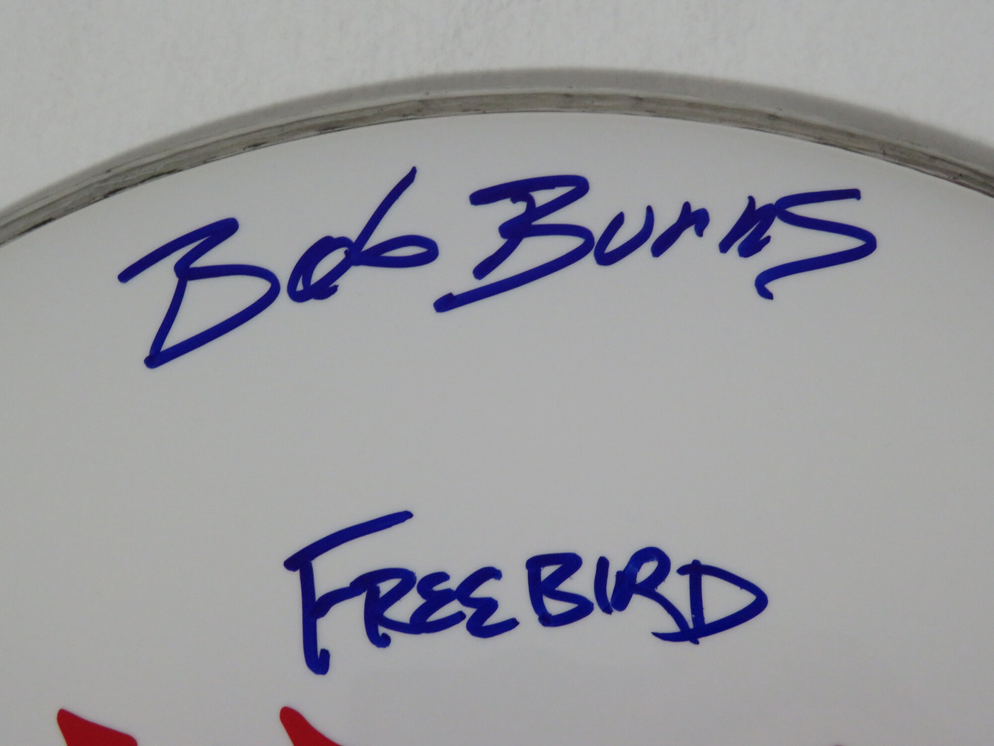 Lynyrd Skynyrd Signed Drumhead RR58933