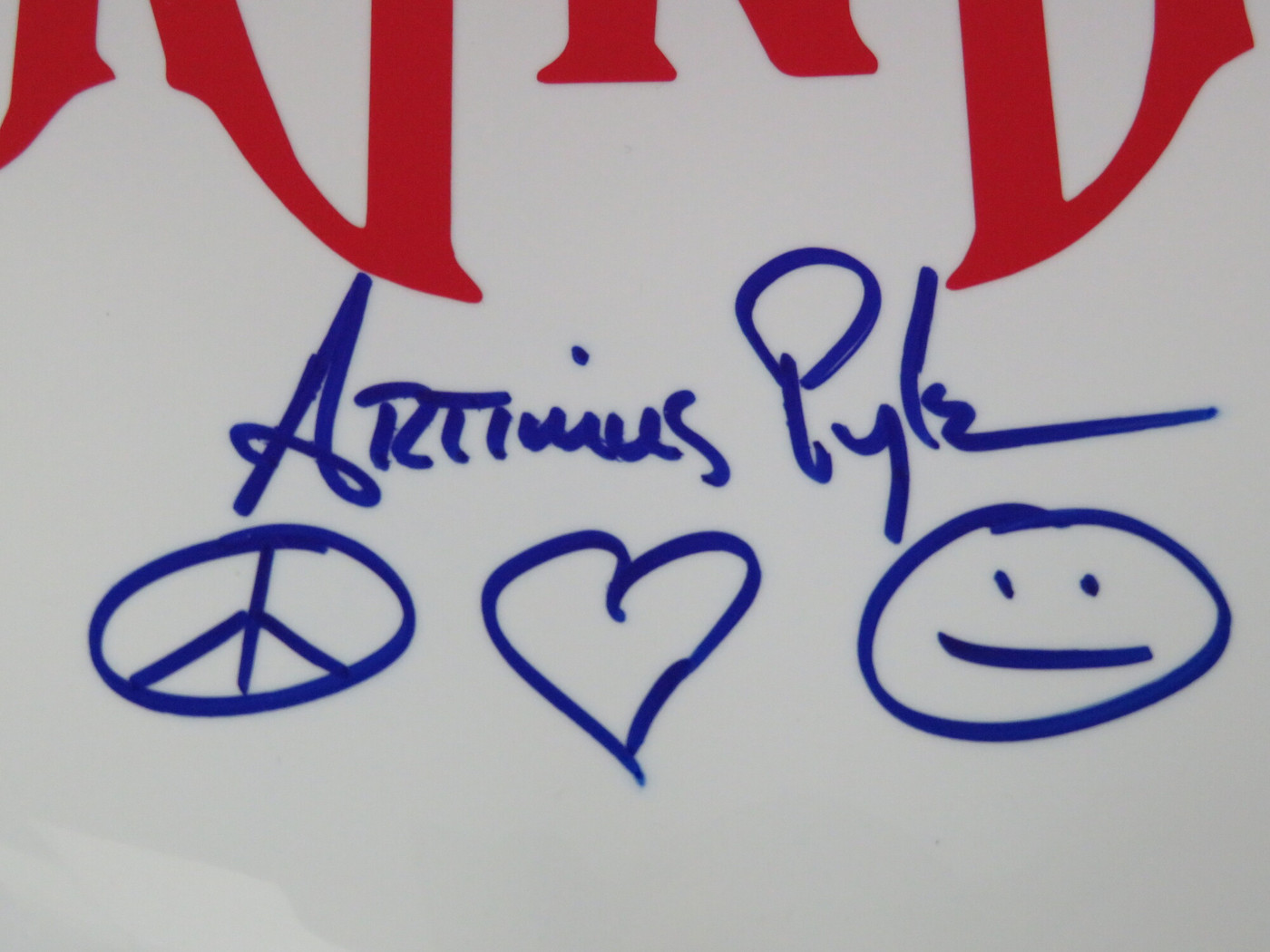 Lynyrd Skynyrd Signed Drumhead RR58933