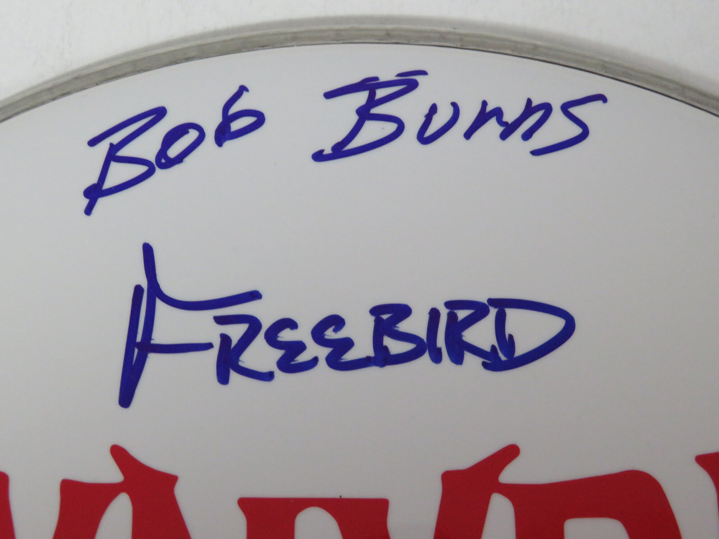 Lynyrd Skynyrd Signed Drumhead RR58934