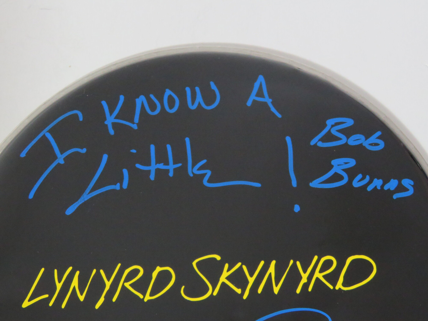 Lynyrd Skynyrd Signed Drumhead RR58901
