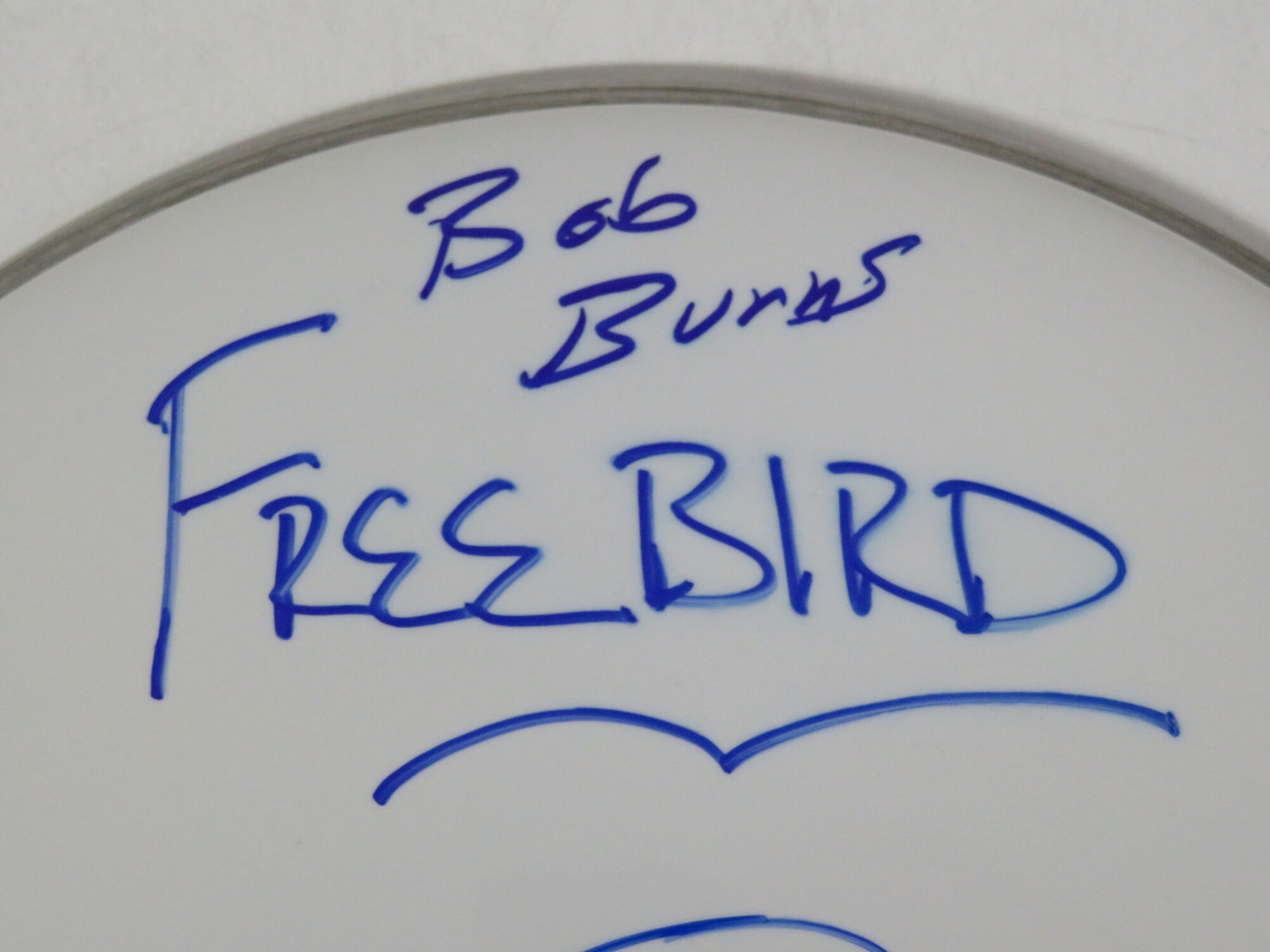 Lynyrd Skynyrd Signed Drumhead RR58922