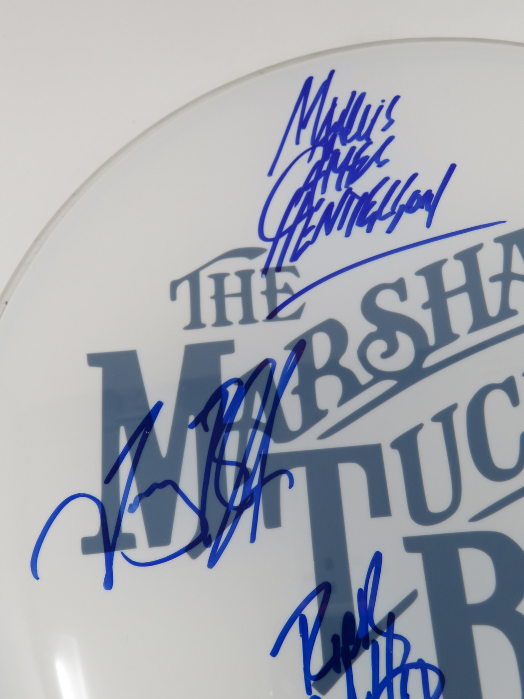 The Marshall Tucker Band Signed Drumhead LH-RR59320