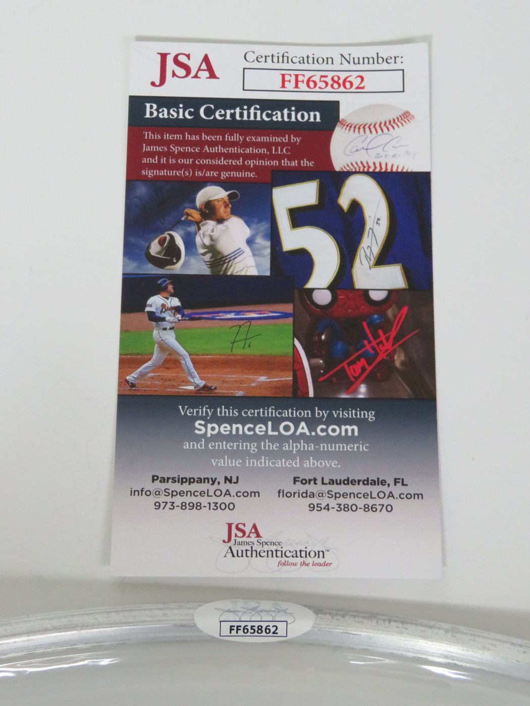 Johnny Mathis Signed Drumhead FF65862