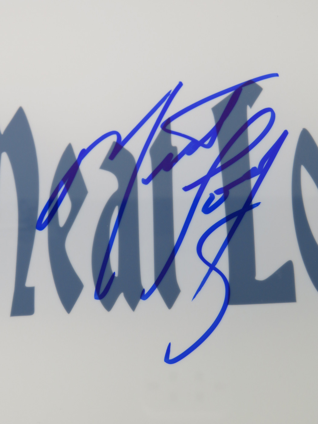 Meat Loaf Signed Drumhead LH-RR58672