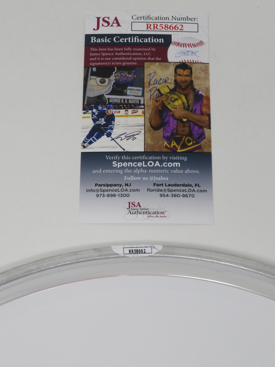 Meat Loaf Signed Drumhead LH-RR58662