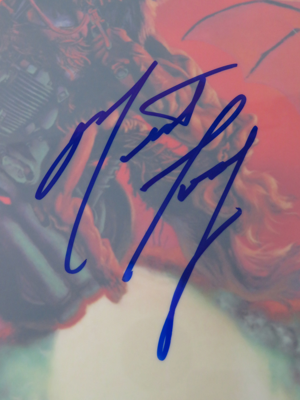 Meat Loaf Signed Drumhead LH-RR58667