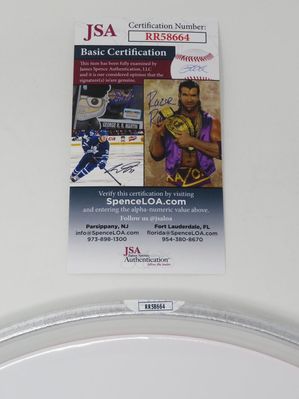 Meat Loaf Signed Drumhead LH-RR58664