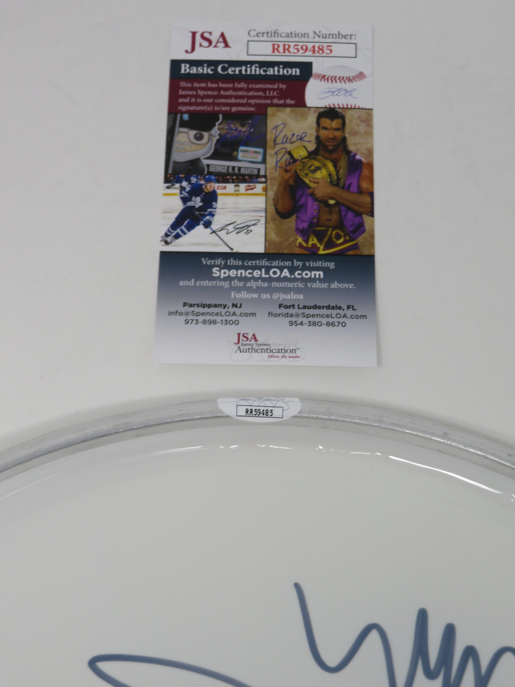 Monster Magnet Signed Drumhead LH-RR59485