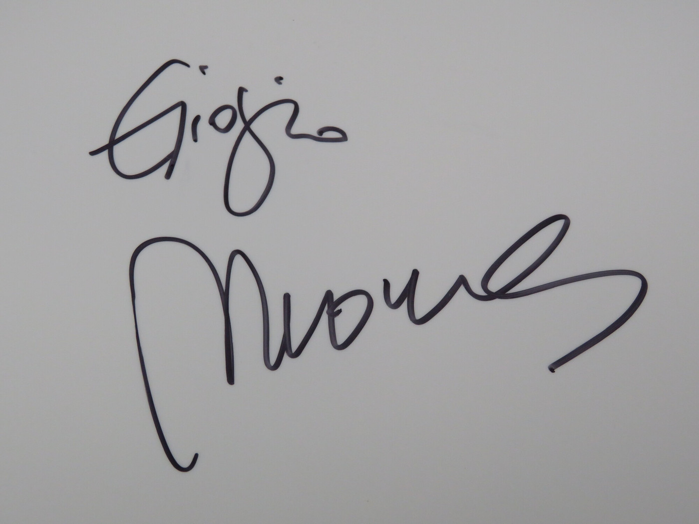 Giorgio Moroder Signed Drumhead DD63832