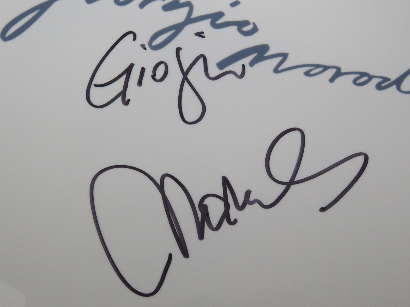 Giorgio Moroder Signed Drumhead DD63827