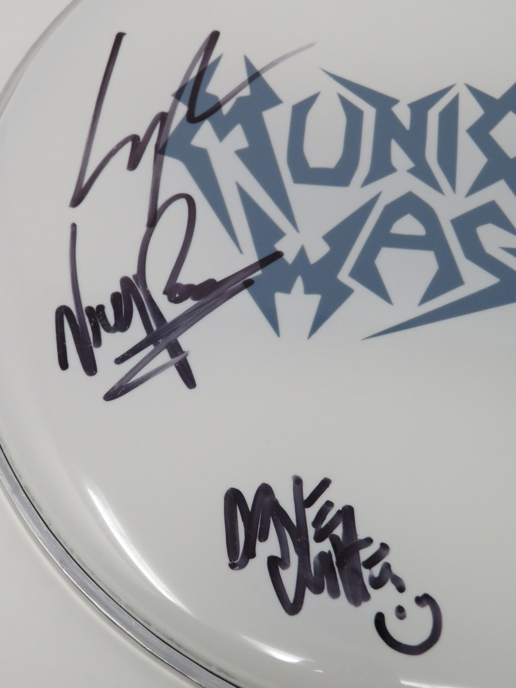 Municipal Waste Signed Drumhead