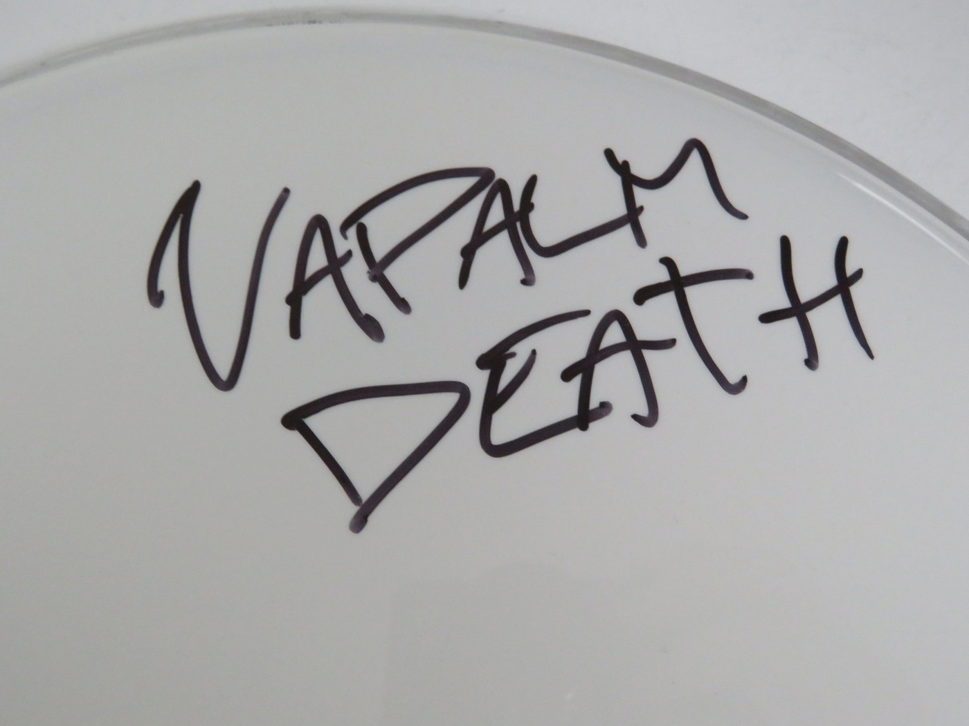 Napalm Death Signed Drumhead RR59440