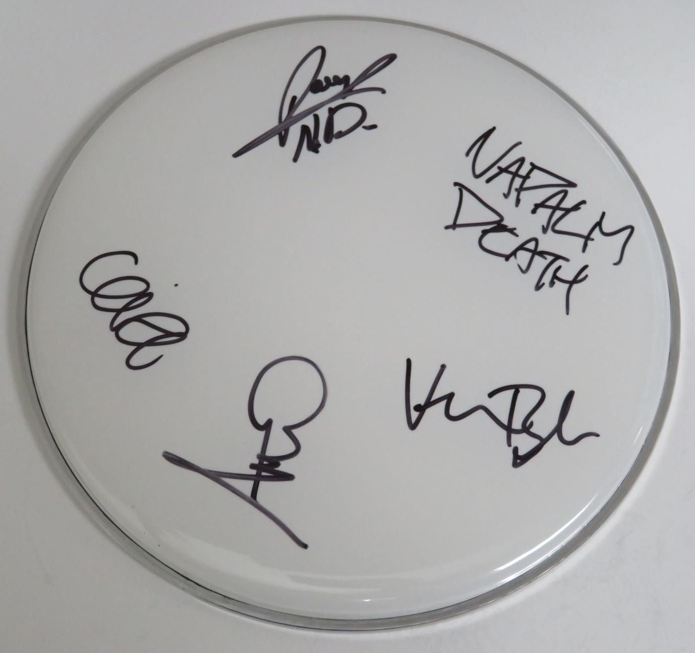 Napalm Death Signed Drumhead RR59441