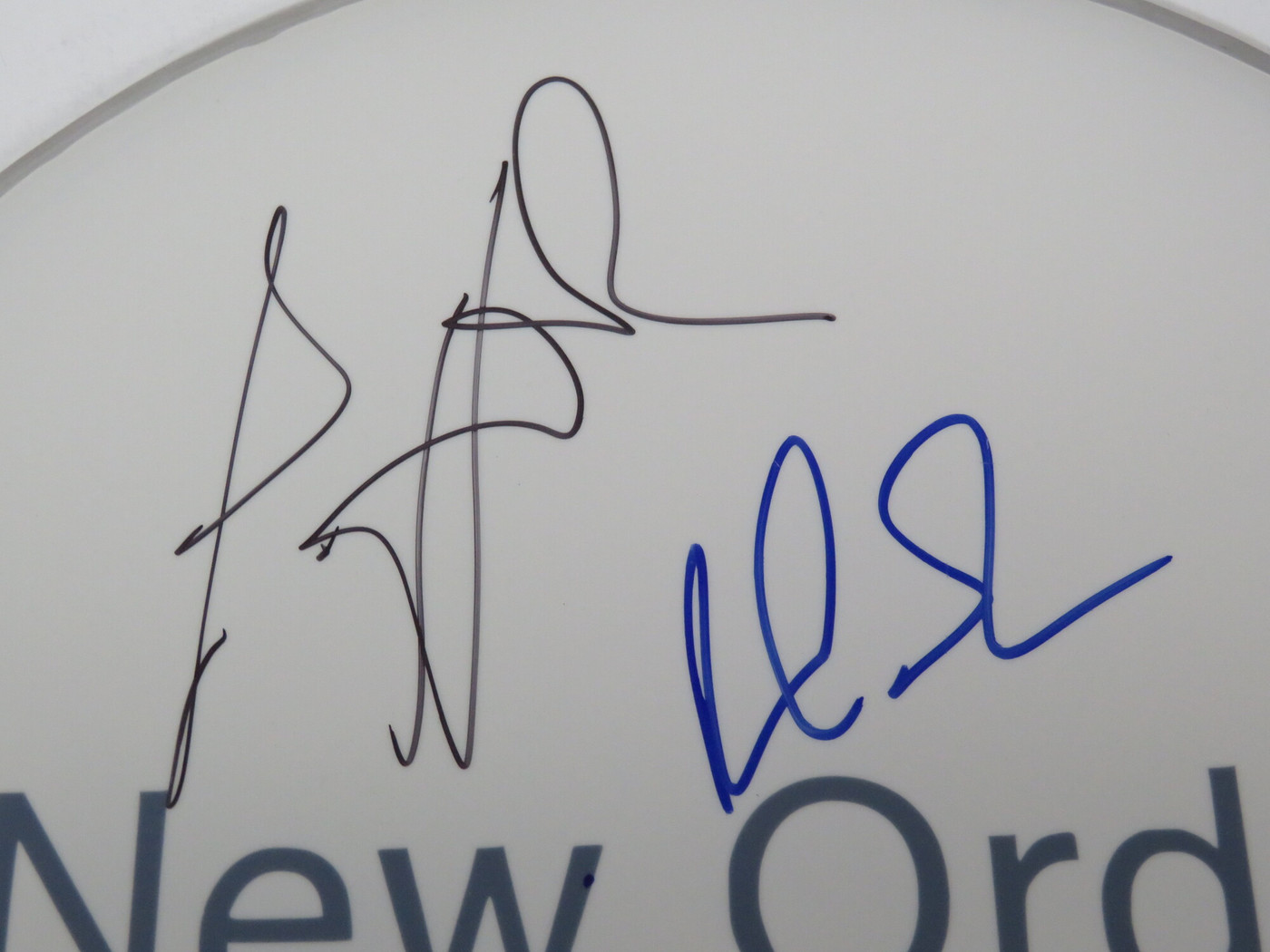 New Order Signed Drumhead LH-FF67709