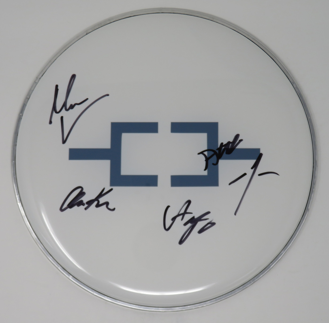 Omnium Gatherum Signed Drumhead FF51404