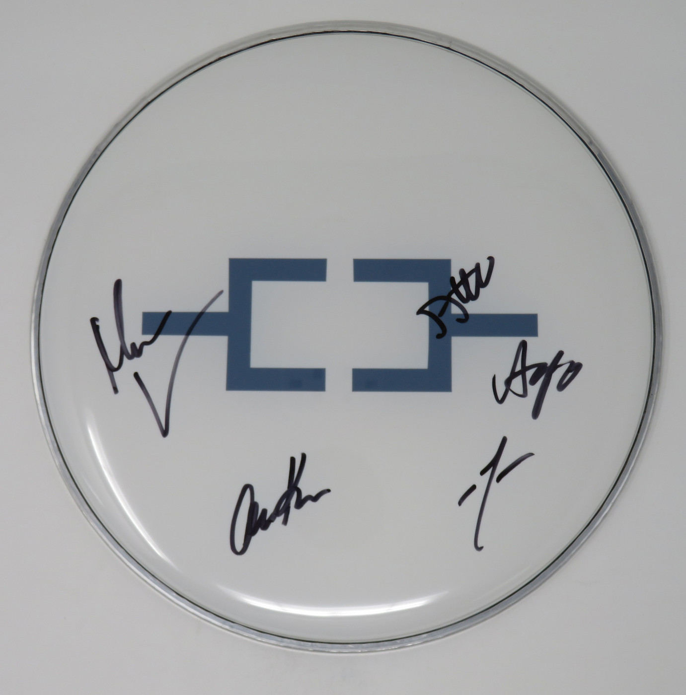 Omnium Gatherum Signed Drumhead FF51403