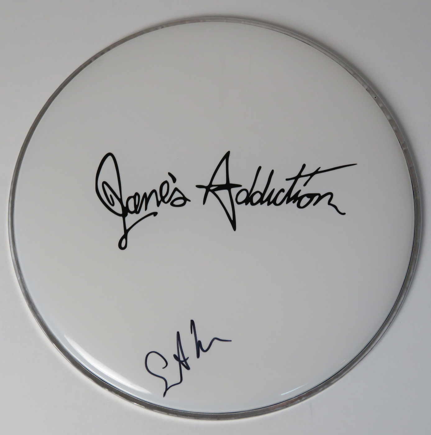 Jane's Addiction Signed Drumhead FF51770
