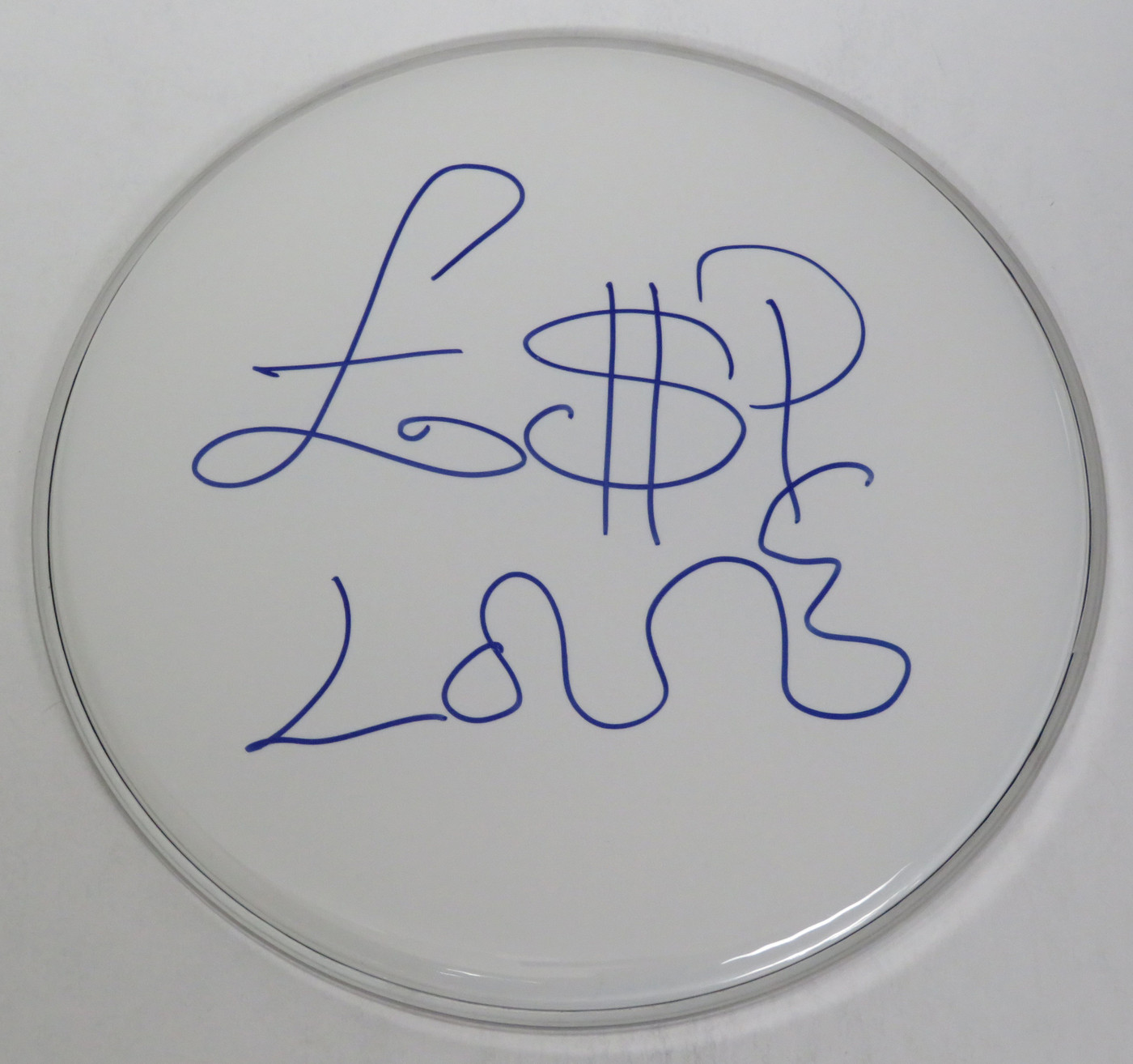 Lee "Scratch" Perry Signed Drumhead LH-FF67610
