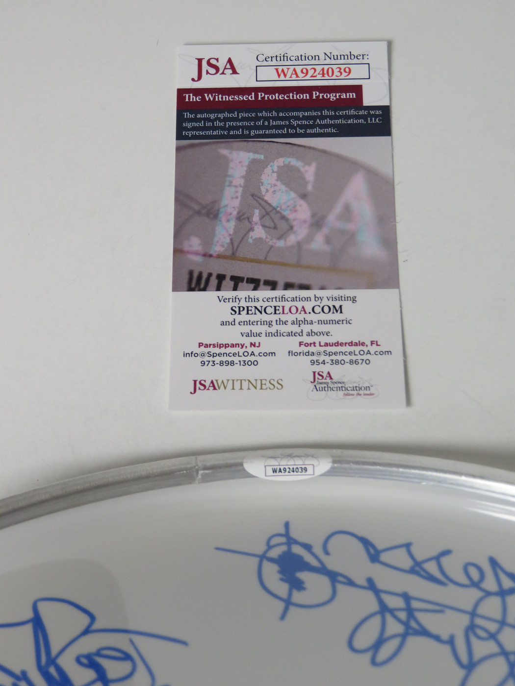 Public Enemy Signed Drumhead