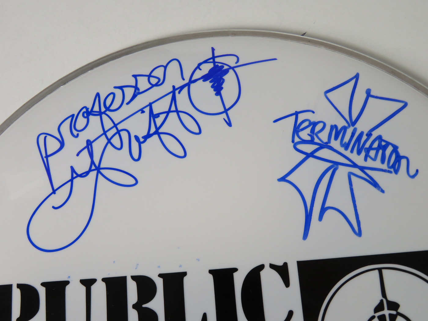 Public Enemy Signed Drumhead WA924041