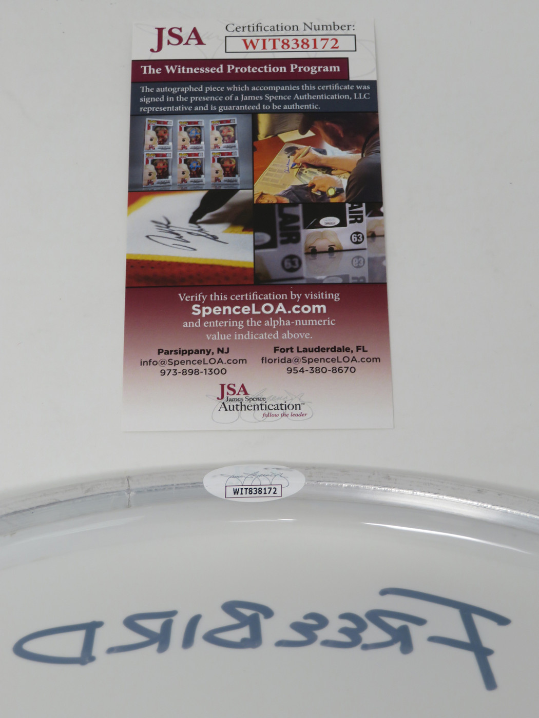 Lynyrd Skynyrd Signed Drumhead LH-WIT838172