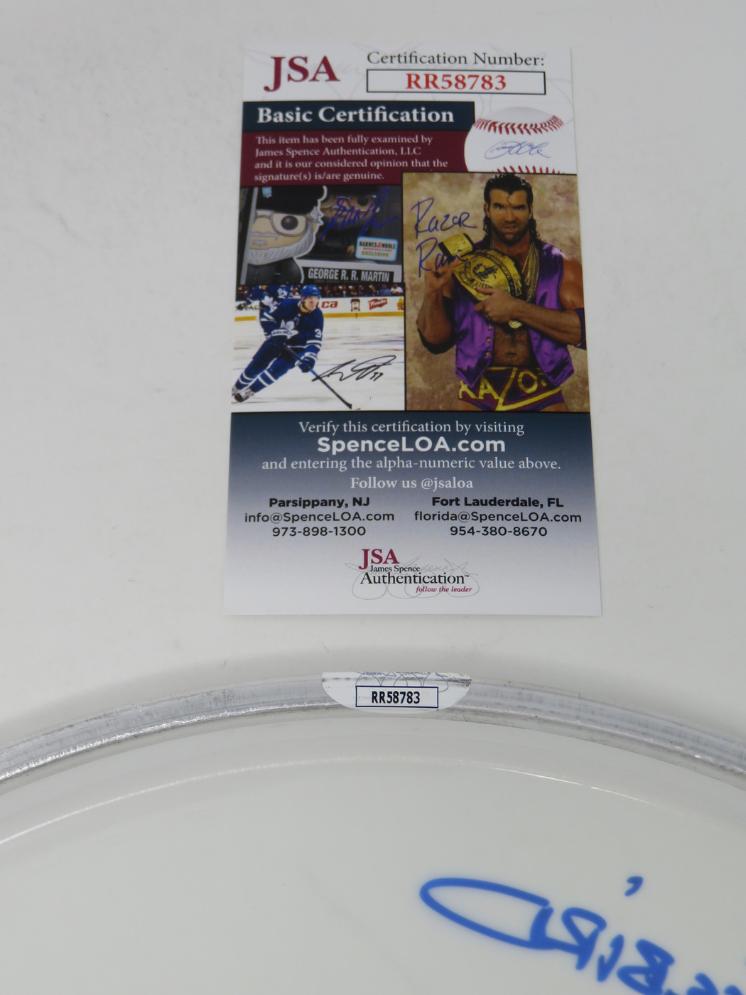 Lynyrd Skynyrd Signed Drumhead LH-RR58783