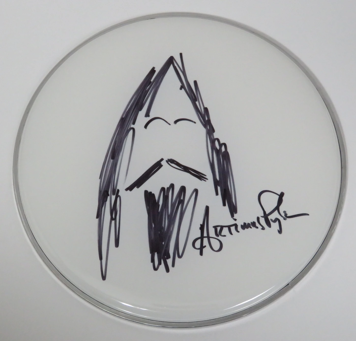 Lynyrd Skynyrd Signed Drumhead RR58778