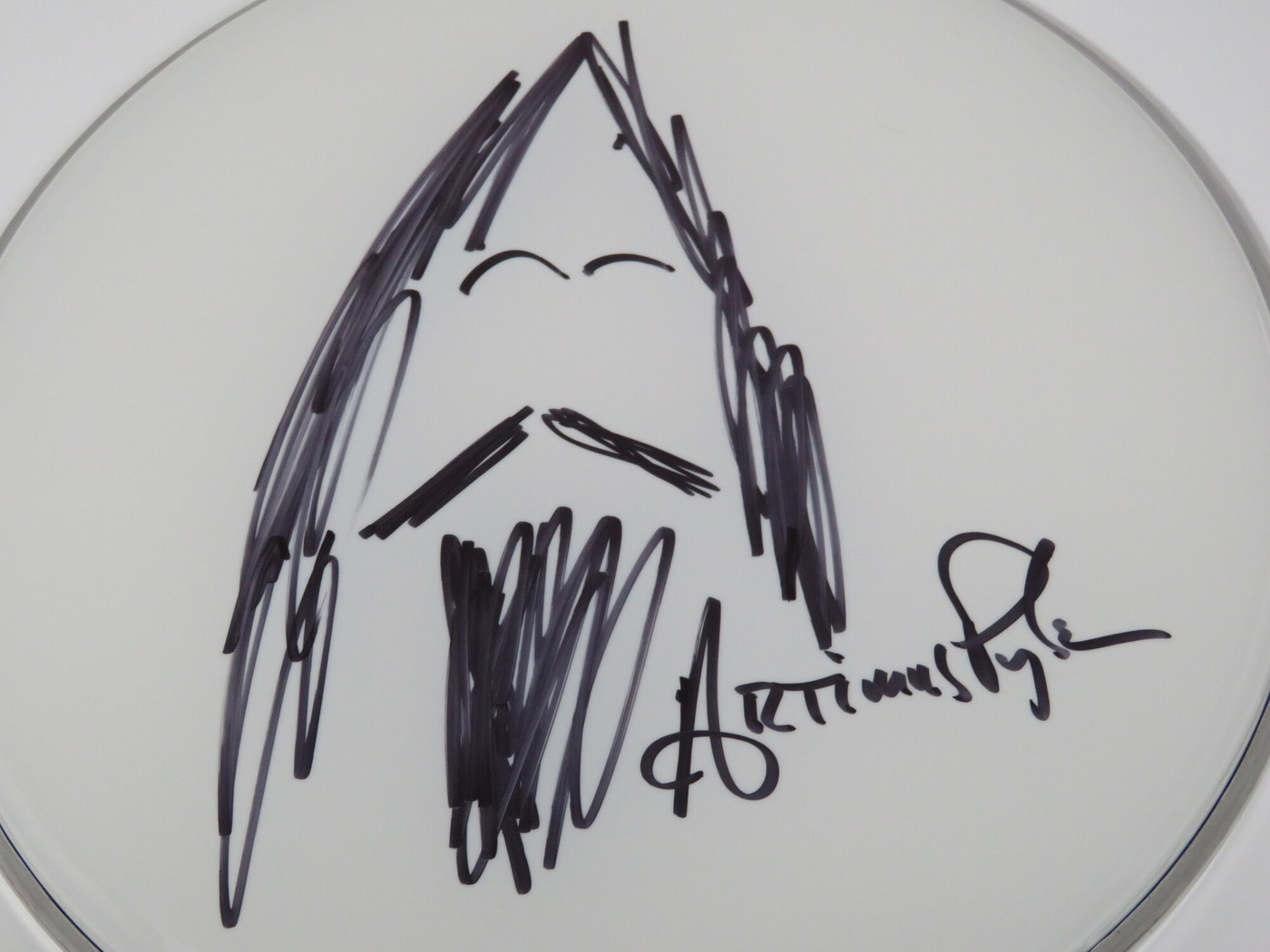 Lynyrd Skynyrd Signed Drumhead RR58778