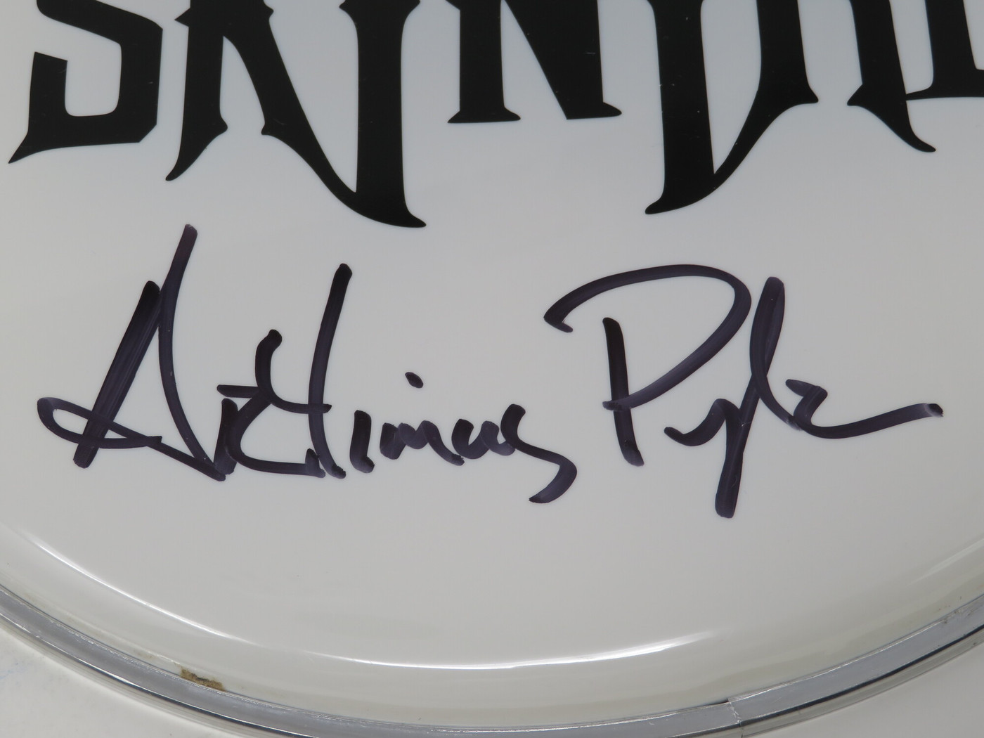 Lynyrd Skynyrd Signed Drumhead LH-WIT838191