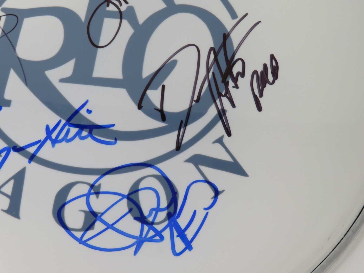 REO Speedwagon Signed Drumhead RR58825
