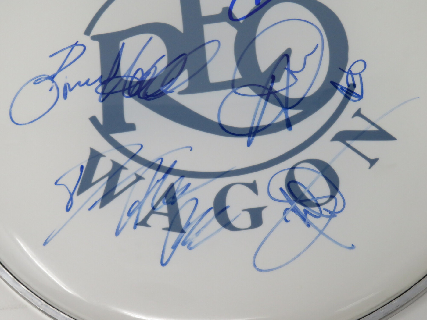 REO Speedwagon Signed Drumhead RR58821