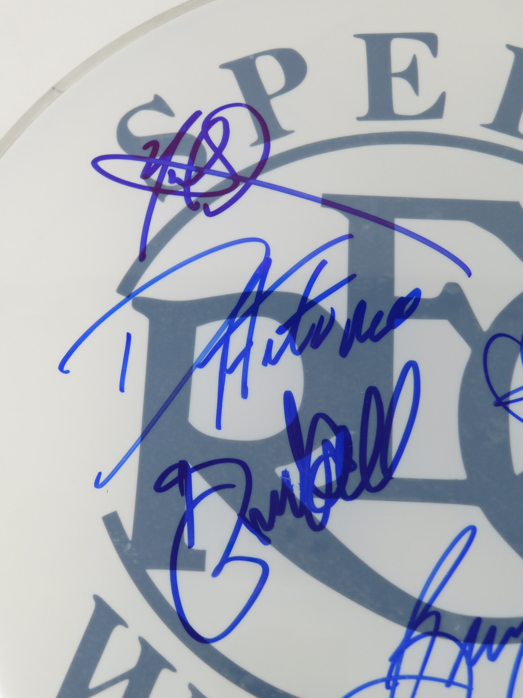 REO Speedwagon Signed Drumhead AI39893